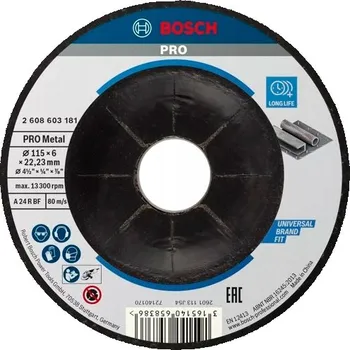 Řezný kotouč Řezný kotouč Bosch 2608603181 115 x 22,2 mm