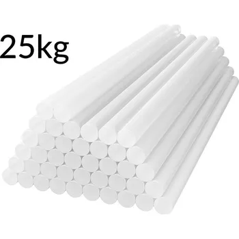 Horkovzdušná pistole LED21 Tavné lepicí tyčinky transparentní 11mm / 250mm 25kg