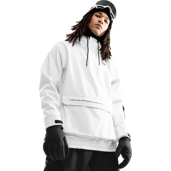 SIROKO Pánská snowboardová bunda W3 Antarctica Bílá 2XS BÍLÁ