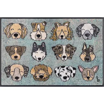 wash+dry Interiérová rohožka Glückshunde 50x75 cm Rozmer: 50x75 cm