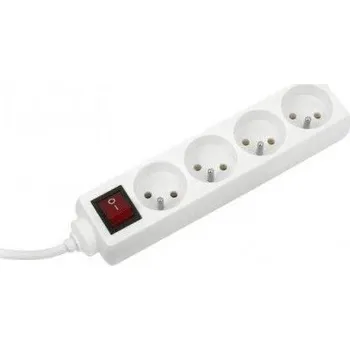 Prodlužovací kabel Konnoc DX-4FS 3m čtyřzásuvka s vypínačem