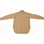 Armda Francouzsk Košile FRANCOUZSKÁ bavlněná M47 použitá original KHAKI - PÍSKOVÁ 36