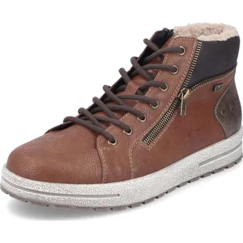 Pánská zimní obuv Pánská kotníková obuv RIEKER 30705-25 hnědá W3 44