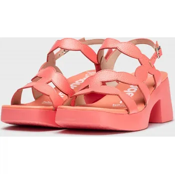 Dámské sandále Wonders dámské kožené sandály Hura D-1020 korálové Velikost: 40