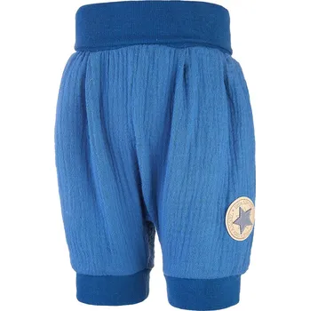 Chlapecké kraťasy Little Angel Šortky tenké harémky - denim Velikost: 86