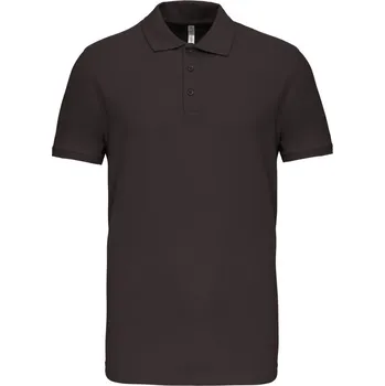Pánská košile Pánské elastické piqué polo K 239 dark grey 3XL