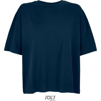 Dámské tričko Dámské oversize tričko Boxy Women french navy L