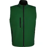 Pánská 3-vrstvá softshellová vesta Rallye Men bottle green XL