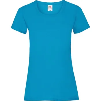 Dámské tričko Dámské tričko Lady-Fit Valueweight T azure blue S