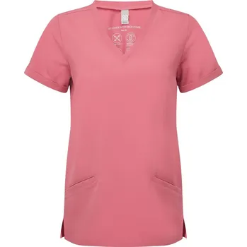 Zdravotnický oděv Dámský elastický kazak s výstřihem do V NN 310 calm pink 4XL