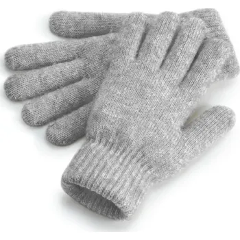 Rukavice Pletené rukavice B 387 grey marl onesize