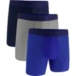 Boxerky Under Armour M Perf Tech 6in 3-Pack Blue XL
