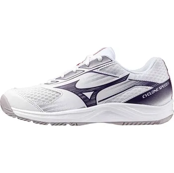 Dámská sálová obuv Dámská sálová obuv Mizuno Cyclone Speed 5 White/Violet Indigo EUR 39