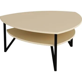 Konferenční stolek JULIS konfereční stolek s policí, béžová