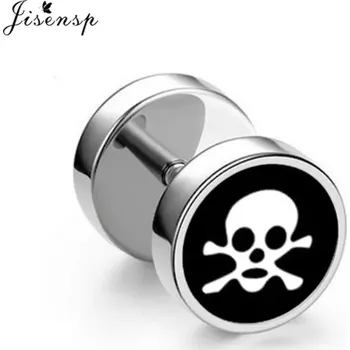 Náušnice Punk náušnice | falešné plugy | ocelové náušnice | fake plug do ucha - GEJ007