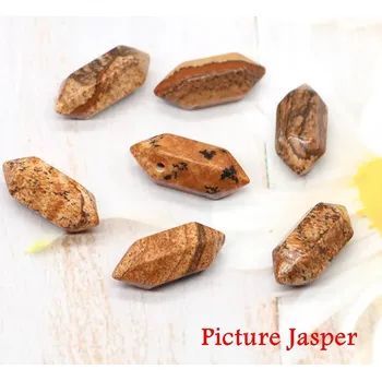 Přívěsek Přívěsek s přírodním kamenem | krystal přívěsek | přívěsek z přírodního kamene - Obrázek Jasper , 1 KS