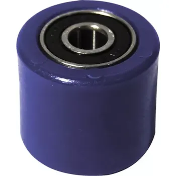 Řetězová sada pro motocykl kladka řetězu univerzální, RTECH (modrá, vnitřní průměr 8 mm, vnější průměr 31 mm, šířka 28 mm)