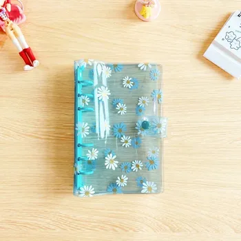 Zápisník Desky na zápisník s květinovým designem | zápisník A5 | deník A6 - Modrý , A6