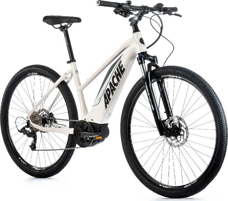 Elektrokolo APACHE MATTA 3 Bosch Cross 13,4Ah 28" BÍLÁ 2023 rám M" + DOPRAVA ZDARMA