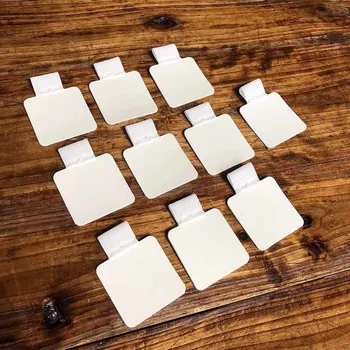 10 ks Samolepicí držák na tužky k diáři | držák tužek | doplněk plánovače - 10 KS VŠECHNY BÍLÉ