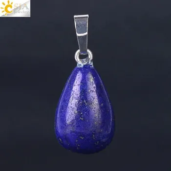 Přívěsek Přívěsek z kamene ve tvaru kapky | přívěsek kámen, přívěsek - Lapis lazuli