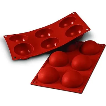 Forma na pečení Silikomart Silikonová forma polokoule (6 ks - pr. 7 cm)
