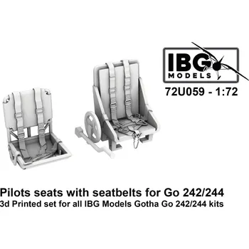 Plastikový model 1/72 Pilots seats for Go 242/244 (3D-Printed)