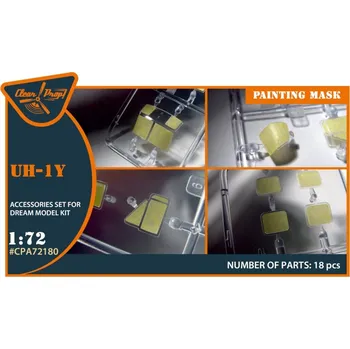 Plastikový model 1/72 UH-1Y painting mask (DREAM MODEL)