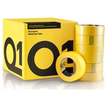 Lepicí páska Q1 Maskovací páska PREMIUM ŽLUTÁ 30mm x 50m