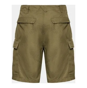 Dámská móda Element Šortky z materiálu Legion Cargo ELYWS00103 Zelená Regular Fit 28