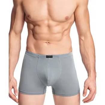 Pánské spodní prádlo Atlantic Spodní Prádlo Boxerky šedé, velikost S