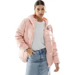 SIROKO Voděodolná prošívaná bunda ženy Hokkai-W L RŮŽOVÁ