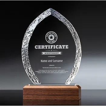 plaketa dřevo-sklo 7050 + krabička