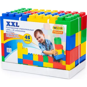Wader Toys 37510 XXL 45 dílků