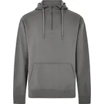 Mikina s kapucí a 1/4 zipem dark grey XS