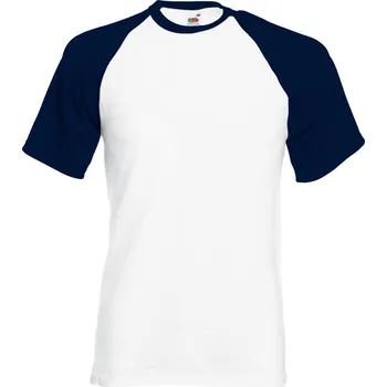 Dívčí tričko Raglánové tričko Baseball T white-deep navy S