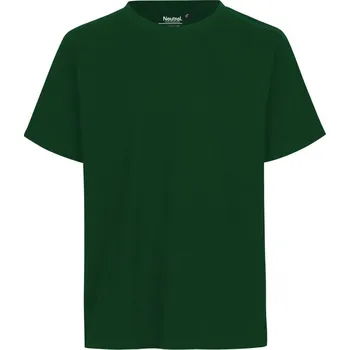 Dívčí tričko Unisex tričko z bio bavlny O 60002 bottle green XS