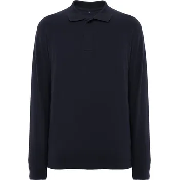 Pánské tričko Pánská polokošile s dlouhým rukávem Rover námořnická modrá (55) XL