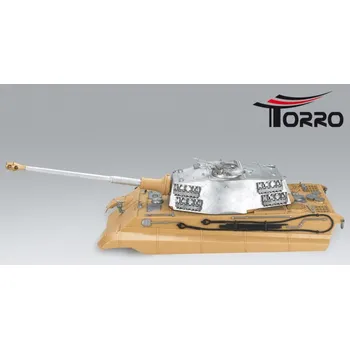 RC model tanku OP-06011 Horní vana tanku Tiger II s kovovou věží BB