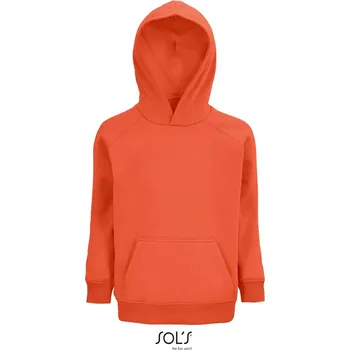 Dívčí mikina Dětská bio raglánová mikina s kapucí Stellar Kids burnt orange 4 Y