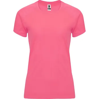 Dámské tričko Dámské sportovní tričko Bahrain fluor růžová (125) L