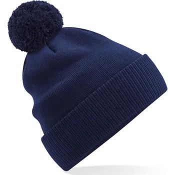 Čepice Organická pletená čepice s bambulí "Snowstar®" B 450N oxford navy onesize