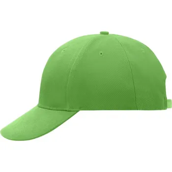 Kšiltovka 6 panelová kšiltovka vyztužená MB 16 lime green onesize
