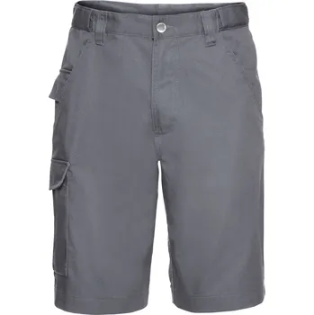 Pánské džíny Pracovní keprové kraťasy 002M convoy grey 44