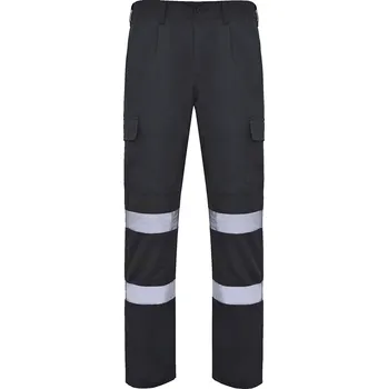 montérky Pánské pracovní kalhoty Daily HV modrošedá (23) 48