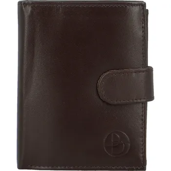 Peněženka Luxusní pánská kožená peněženka Bellugio Mason, tmavě hnědá