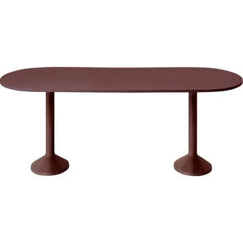 Jídelní stůl Muuto Konferenční stůl Midst 140x395, dark red