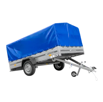 Auto-moto Přívěs Garden Trailer 265 KIPP s rámem H-800 a modrou plachtou