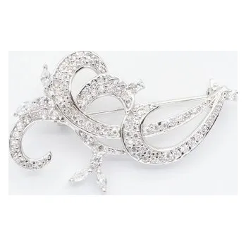 Brož Stříbrná brož