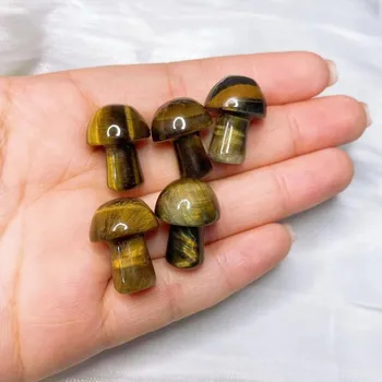 Dekorace do akvária Minerální mini houbička | dekorace akvárium, domácí dekorace - Kámen tygřího oka , 1